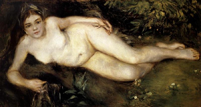 Pierre Renoir Nymph by a Stream